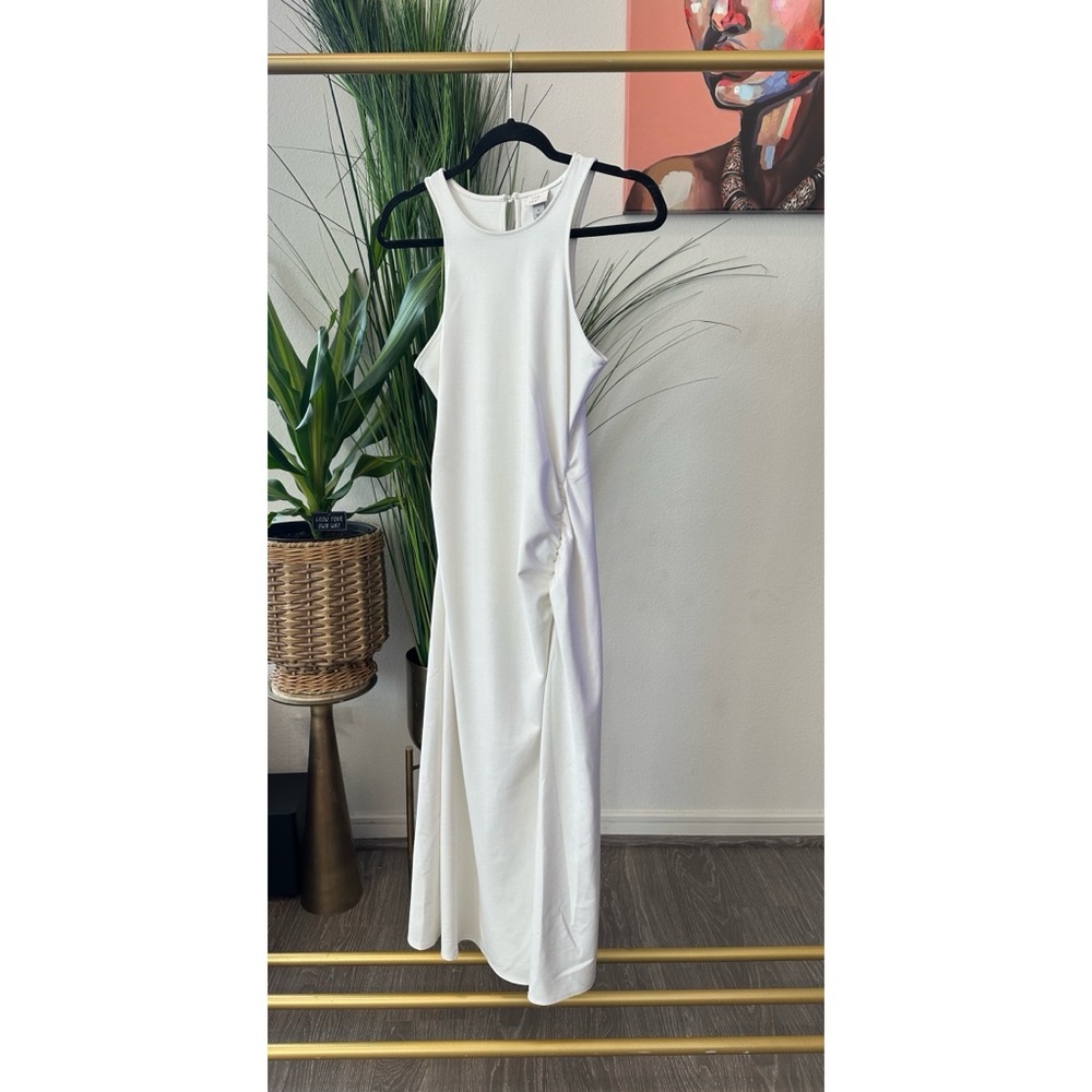 A New Day Sleeveless Ponte Racerback Midi Dress - Size Small - Picture 6 of 9